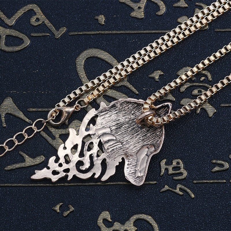 New Wolf Necklace