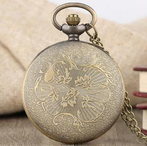 To My Son Pocket Watch Necklace
