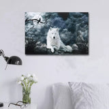 Wall Art Wolf Poster Canvas