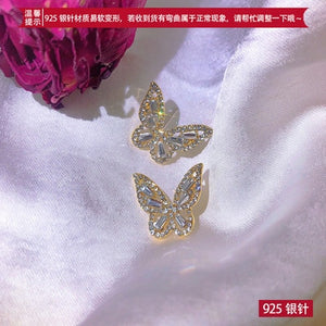 2021 New fachion Butterfly Earrings