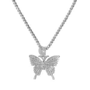 2021 new  Big Butterfly Necklace