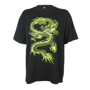 2021 New Style Dragon Tshirt for Women