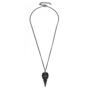 2021 Hot Selling Crow Head Skull Necklace