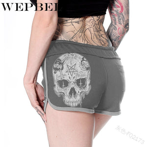 2021 New Skull Short Pants Women Summer