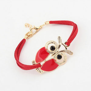 2022 New Exquisite 4-Color Owl Bracelet