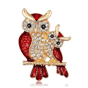 2023 New Mother and Child Owl Necklace