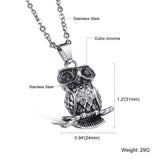 2021 New Owl Necklace Men's & women's