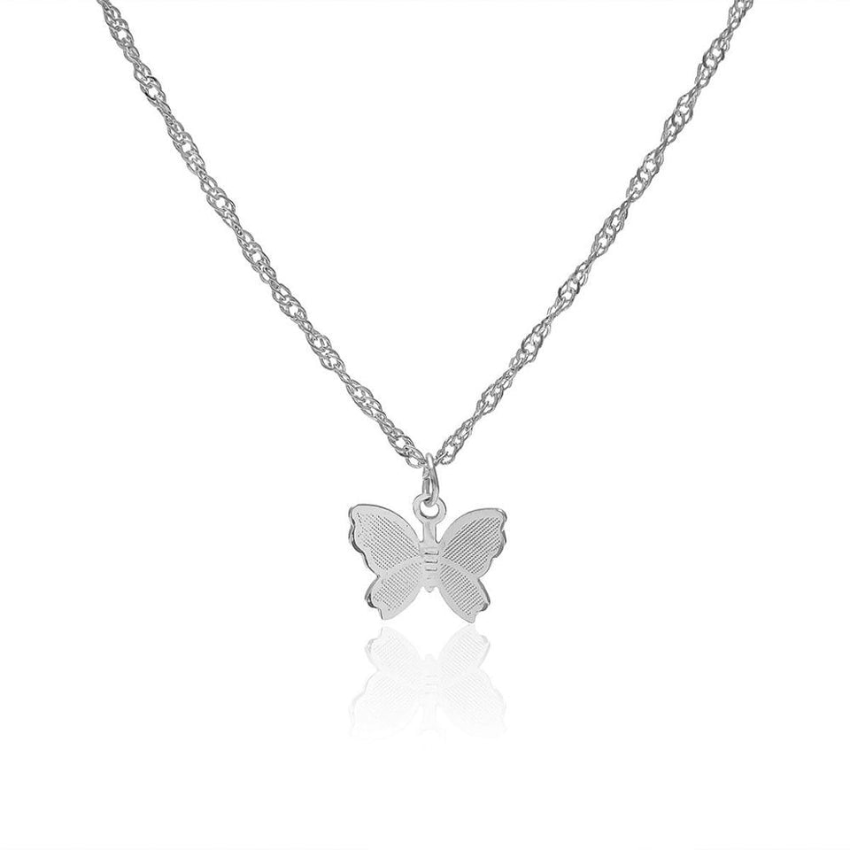 2021 New Lovely Butterfly  Necklace
