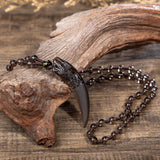 2021 New Nature Wolf Tooth Necklaces