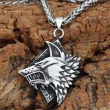 2021 New Nordic Viking Wolf Rune Necklace