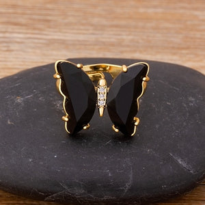 2021 New Design Gorgeous Butterfly Ring