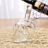 2021 Glass Bottle Skull Head