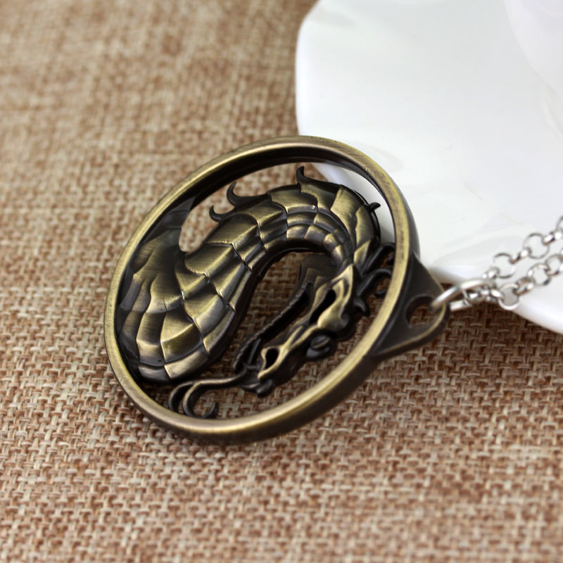 Mortal Kombat Dragon Necklace
