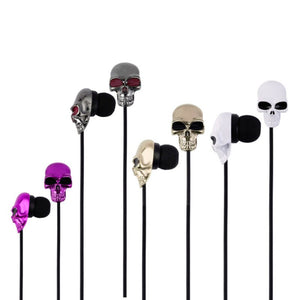 2021 Cool Skull Earphone