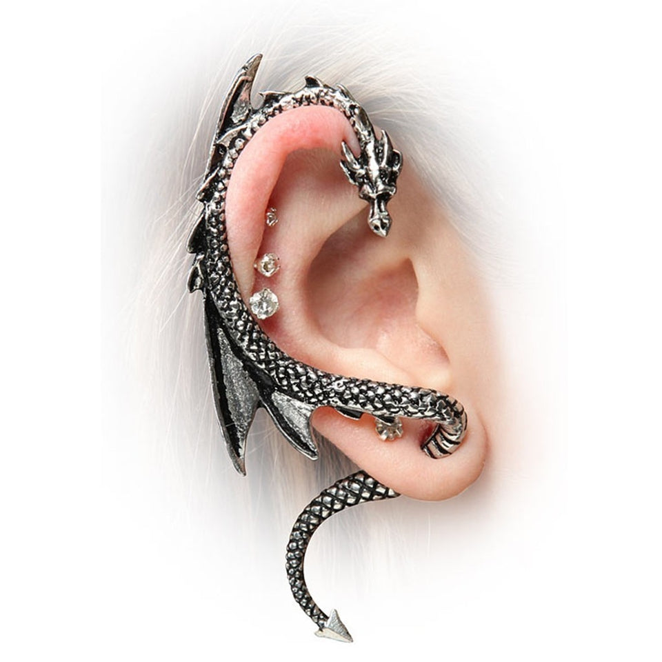 Dragon Ear Cuff Earrings For Women