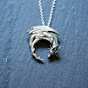 Winged Dragon Necklace