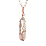 Natural Stone Copper Necklace