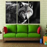 Wolf Painting Canvas Wall Art