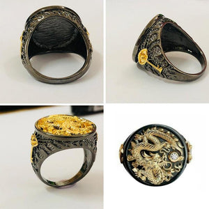 Vintage Dragon Rings