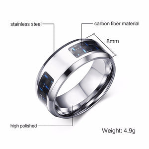 2021 Laser Engraved Wolf Ring