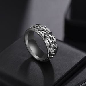 Auxauxme Titanium Ring