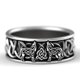 High Quality Giant Wolf Ring