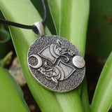 2021 Double wolf VIKING Necklace