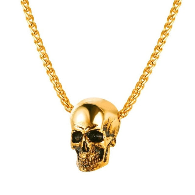 2021 New Style Gothic Devil Skull Necklace