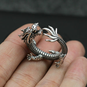 2021 New Resizable Vintage Dragon Rings