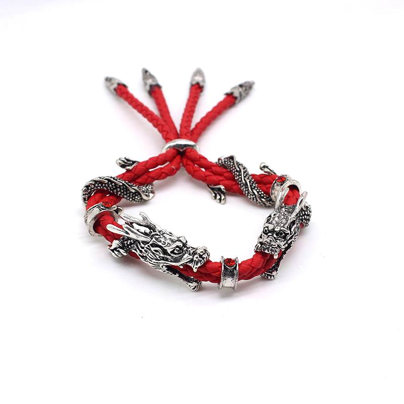 2021 New Red Vintage Dragon Bracelet