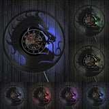 2021 New Evil Dragon Wall Clock