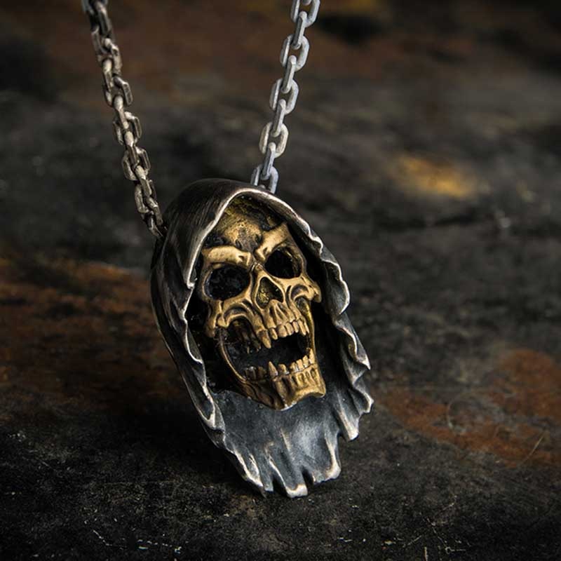 2021 Gold Skull Necklace