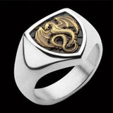 2021 New Creative Silver Dragon Ring