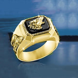 2021 New The Call of Wolf Ring