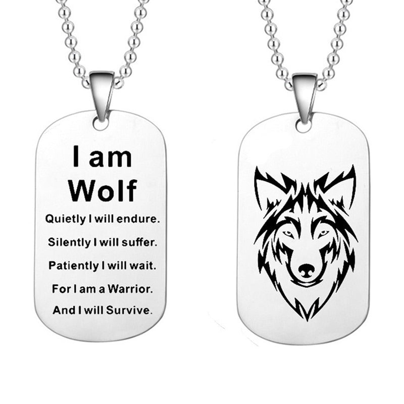 2021 New Wolf Head Necklace