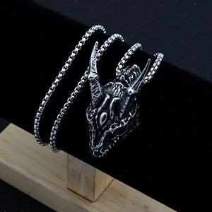 2021 New Dragon Head Gothic Necklace