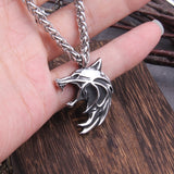 2021 New the Wizard wolf head necklace