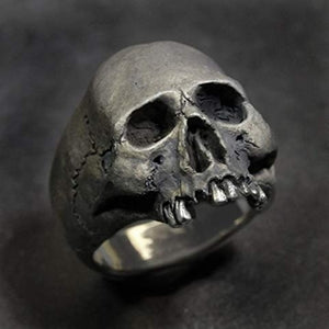 2021 New Skull Gothic Horror Ring