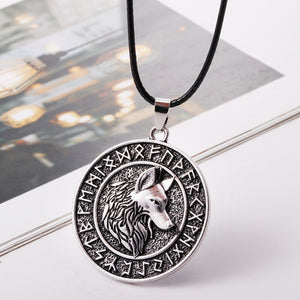 2021 New Vintage wolve Viking Necklace