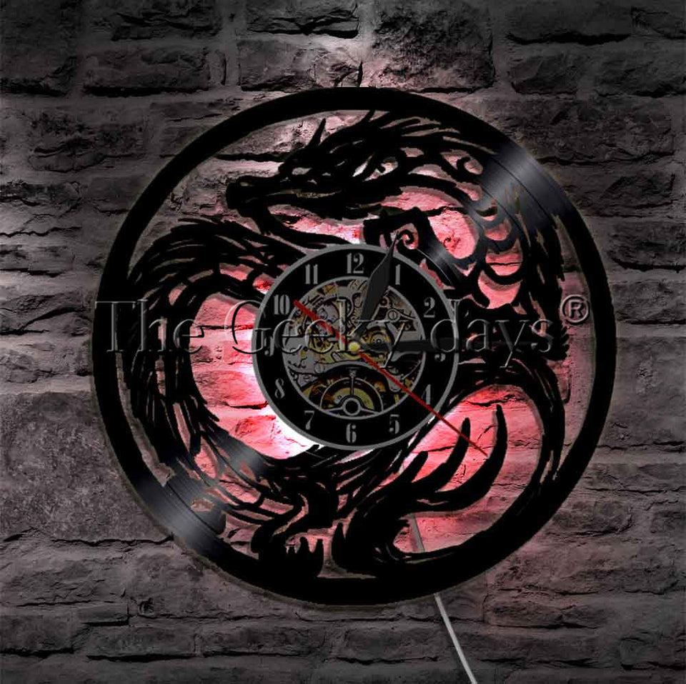2021 New Dragon Wall Clock
