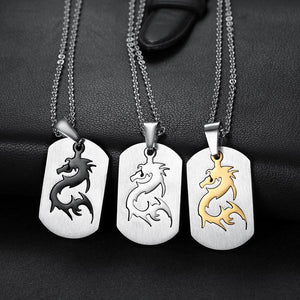 2021 New Fashion Dragon Pattern Necklaces