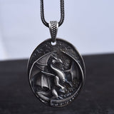 2021 Newest Dragon  Gothic Style Necklace