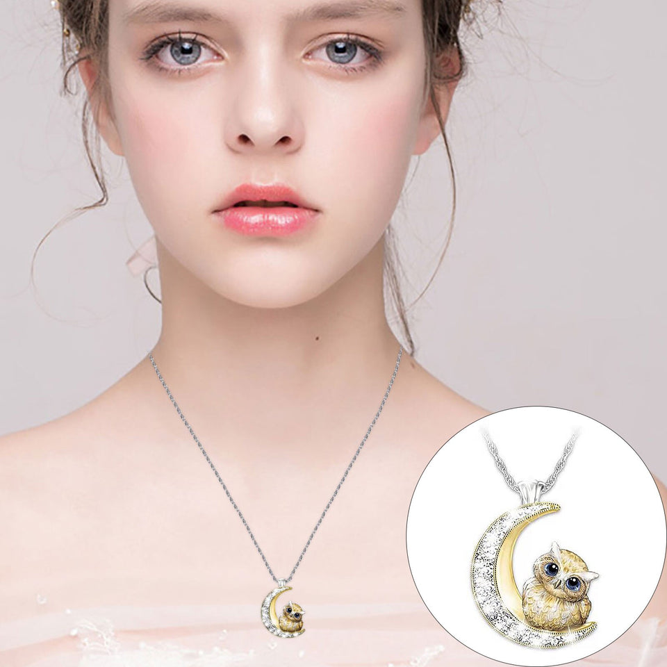 2021 New Lovely Owl Necklace