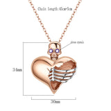 2022 Heart Skull Women Necklaces