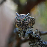 2021 New 3D Animal Owl Ring