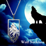 2022 Wolf Pendant Necklace