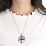 Pentagram God Skull Necklace