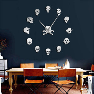 Horror Wall Art Wall Clock
