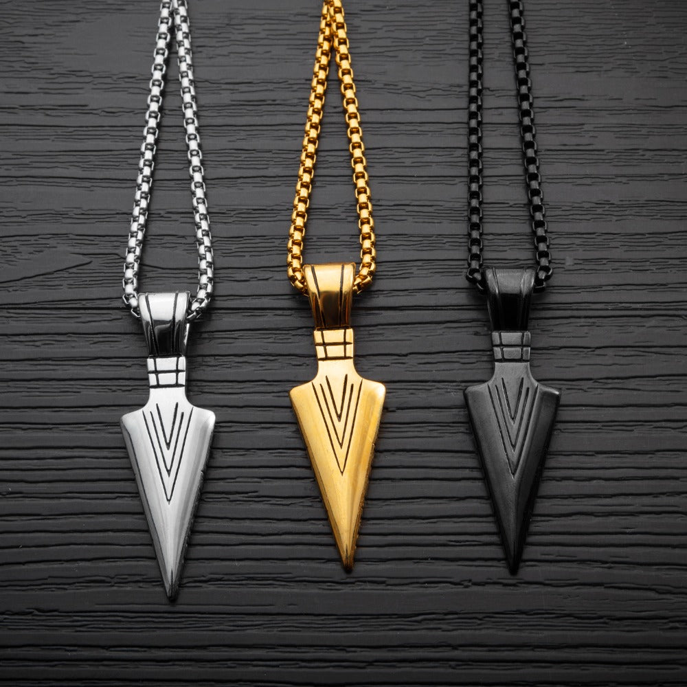 Fashion Vintage Personality Spear Necklace