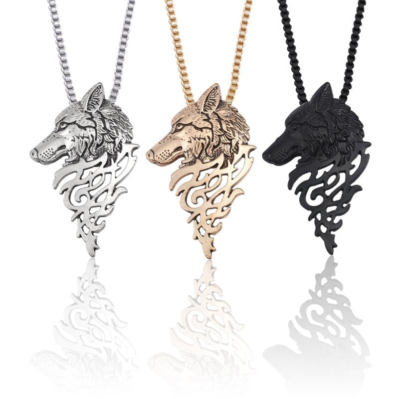 New Wolf Necklace